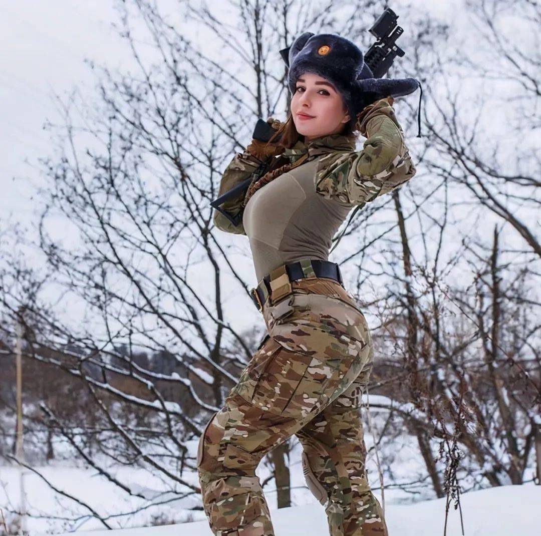 乌克兰女兵颜值有多高
