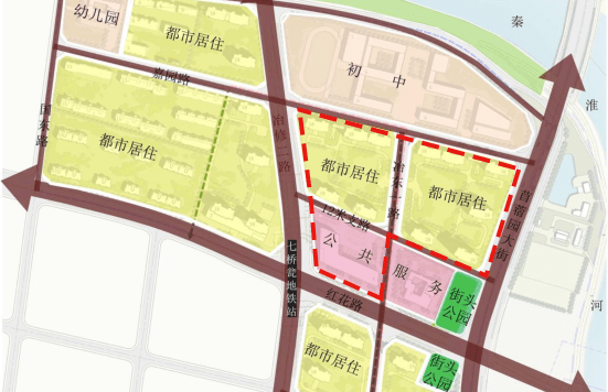 南部新城g31和南部新城g30位于南部新城七桥b区,地块北侧一路之隔规划