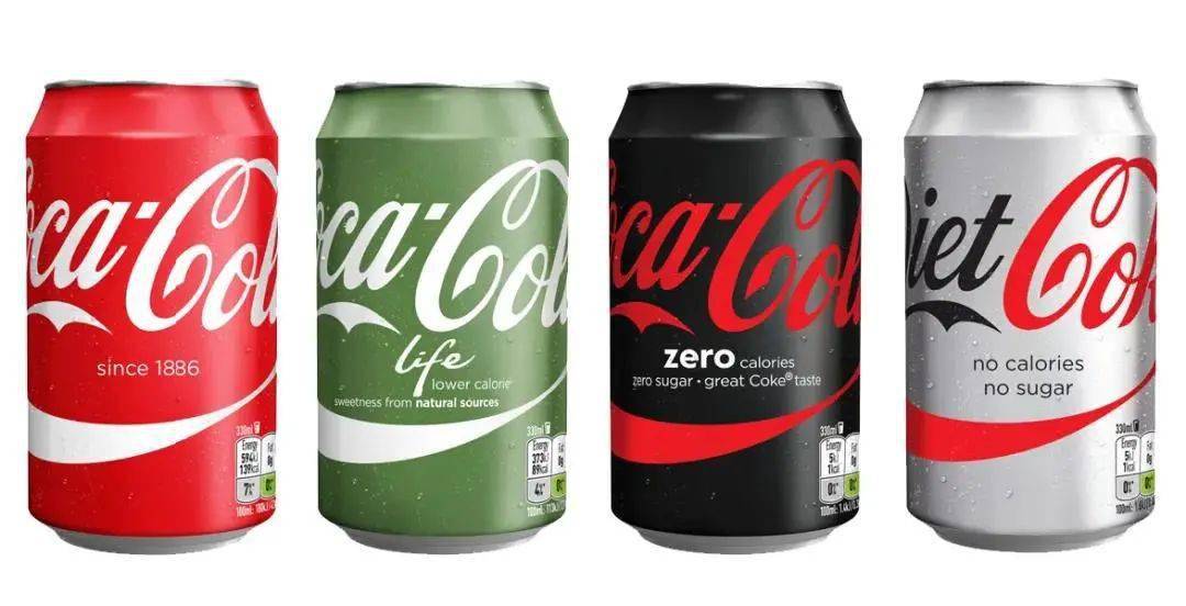 可口可乐2021年全新包装