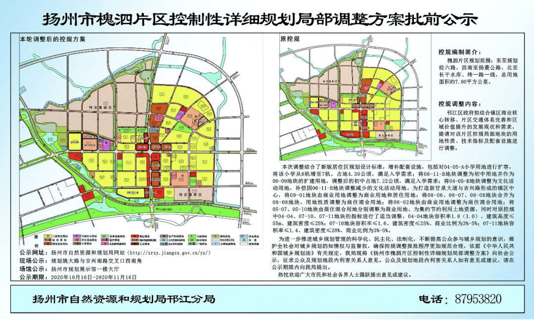 依据《扬州市n9-1单元(槐泗镇区)及n10-2单元(北山工业园启动区)控制