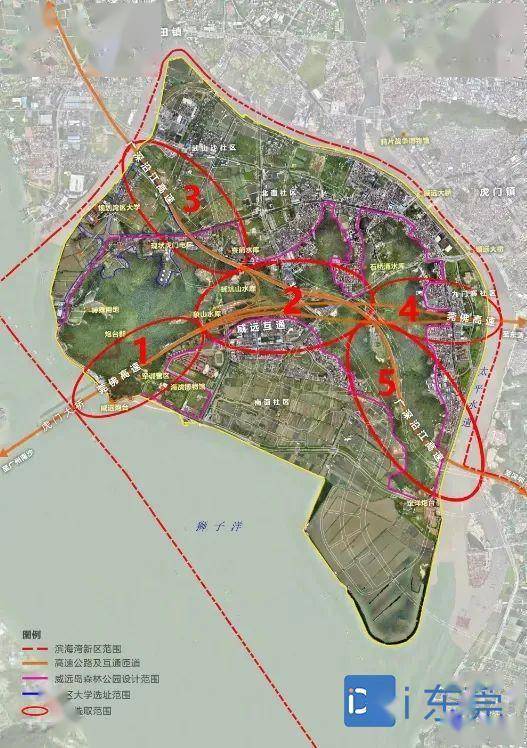 未来威远岛高速公路门户景观长这样_新区