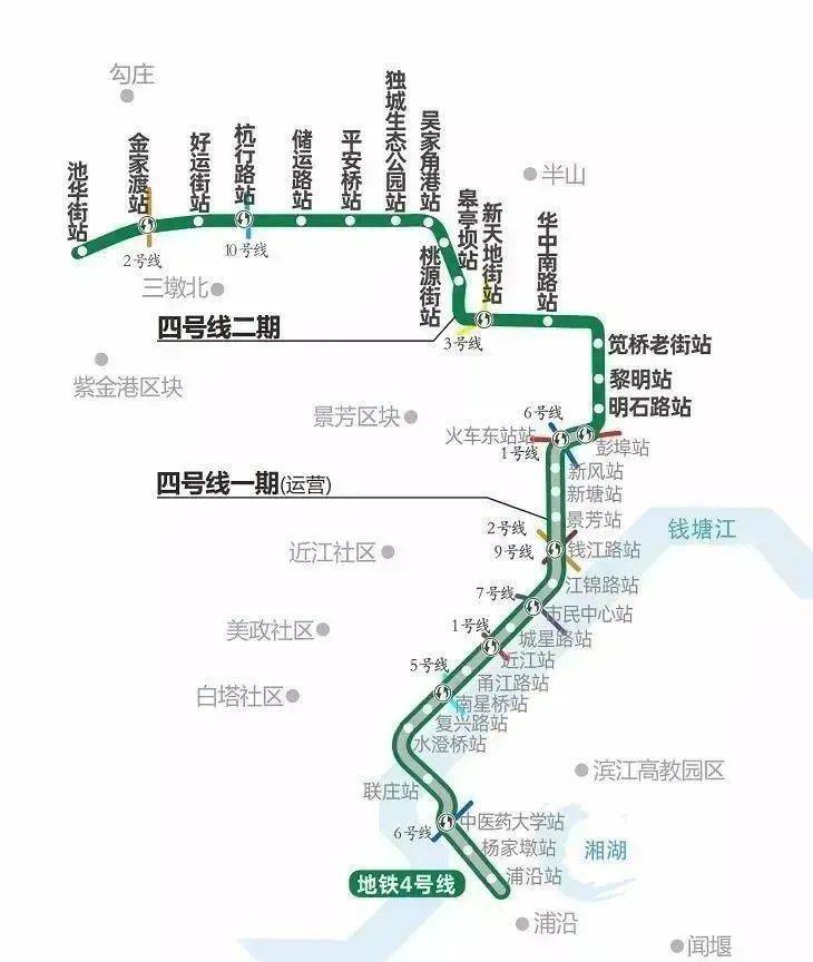 杭州地铁4号线二期又迎新进展!