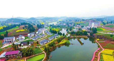 遂宁市安居区拦江镇广福村新村建设.