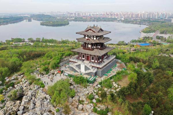 这是4月26日拍摄的李大钊的故乡河北省唐山市乐亭县大黑坨村.