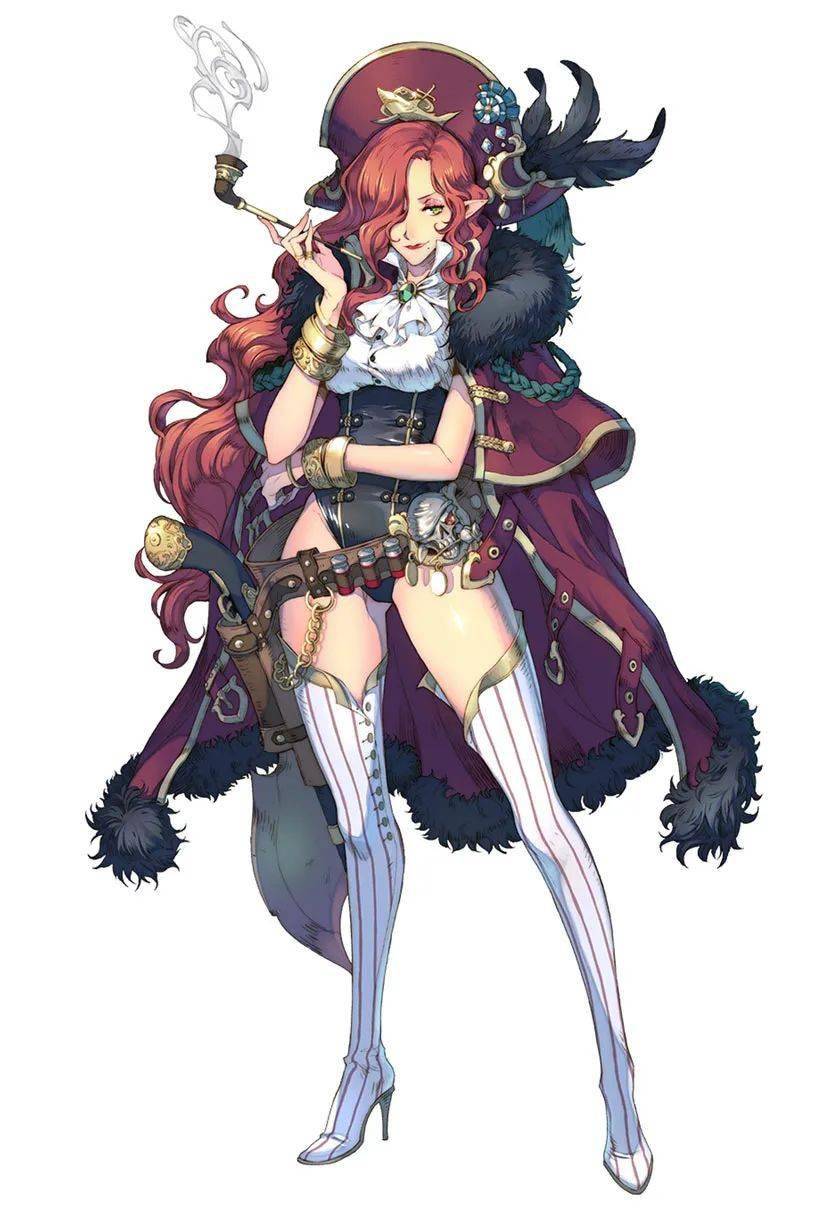 参考细节亿点点《exos heroes》253p原画一览-7.game