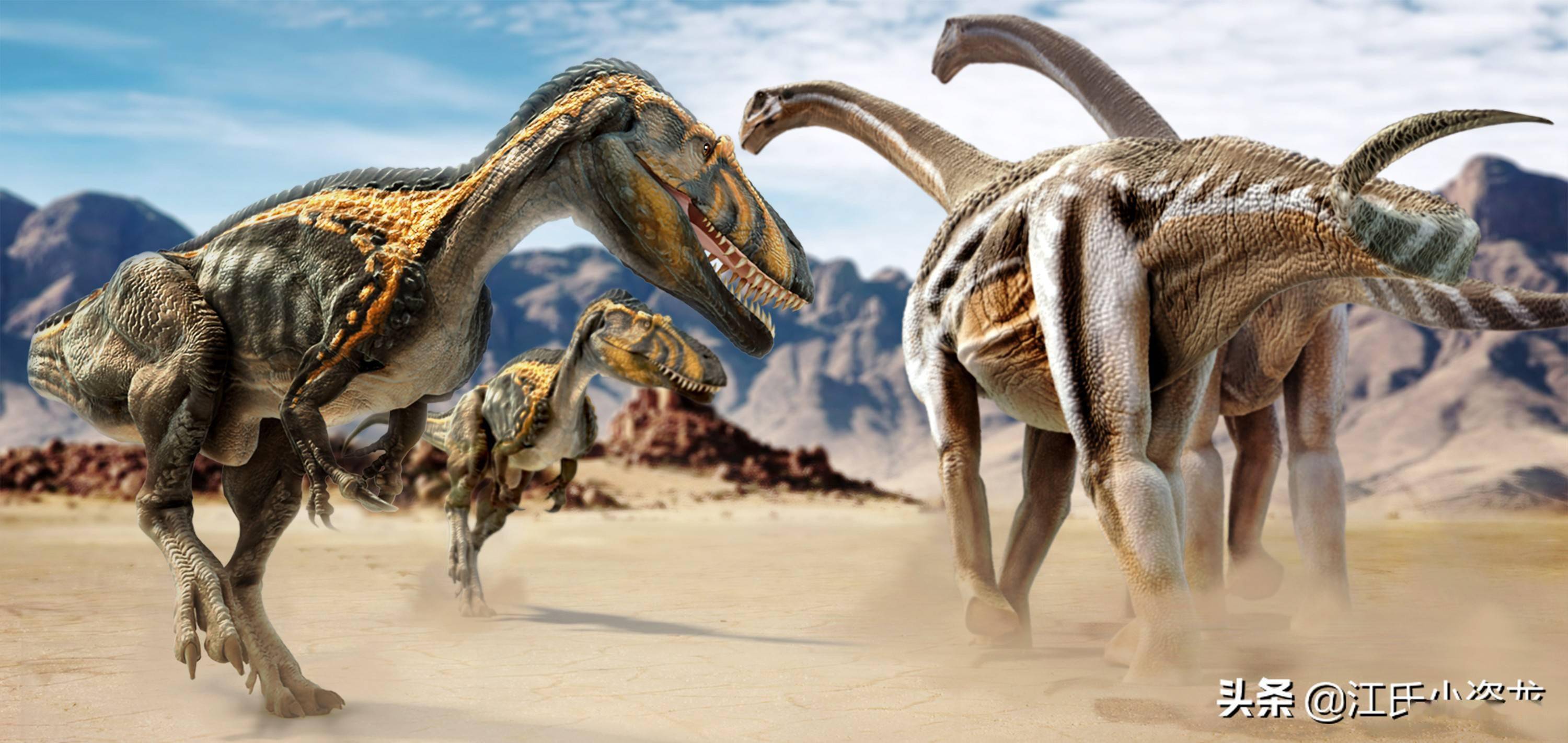 巨型恐龙迁移1000公里,证据竟是小石头_蜥脚类