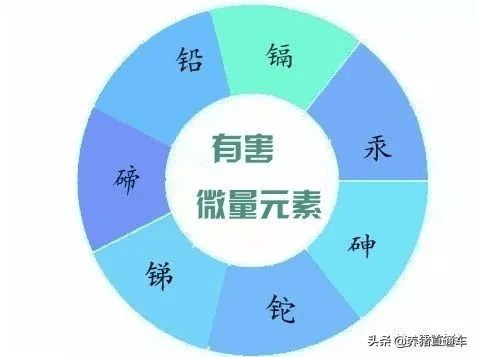 常见的  有害微量元素有铅,镉,汞,砷,铊,锑,碲等.