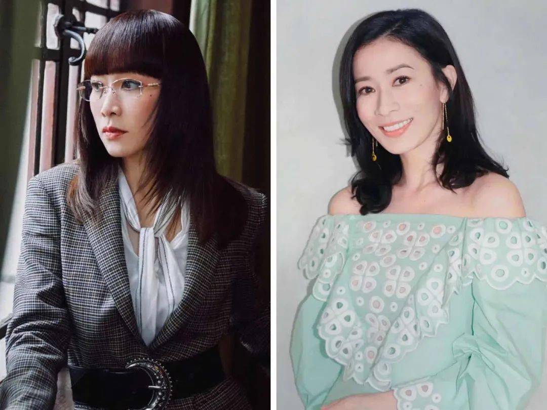 长脸型进来学tvb女明星打扮成大美人