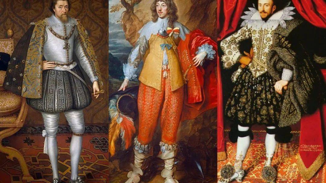 ▍17世纪西欧男性贵族服装