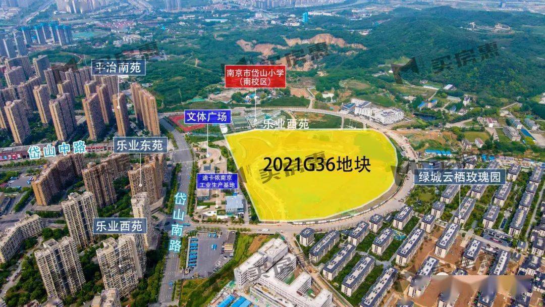 【2021南京首场土拍⑩】岱山惊现一幅超低密宅地,板桥