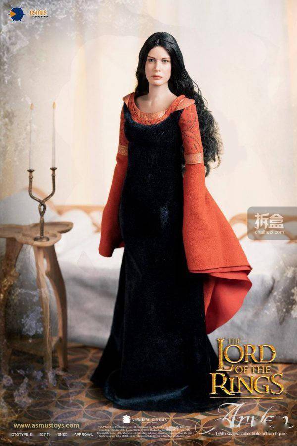 asmus toys新品:1/6魔戒/指环王-arwen /亚玟/阿尔温