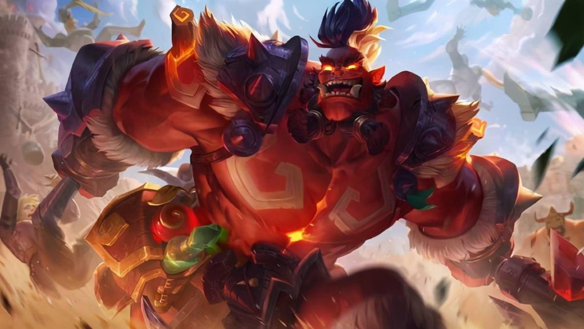 《lol》蒙多重做皮肤原画一览 蒙多觉得你是个大娘们