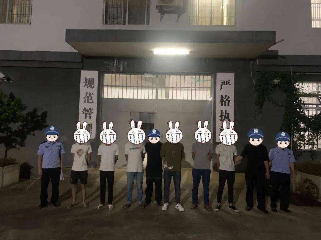 浦北寨圩几人持木棍打架斗殴6人被刑拘