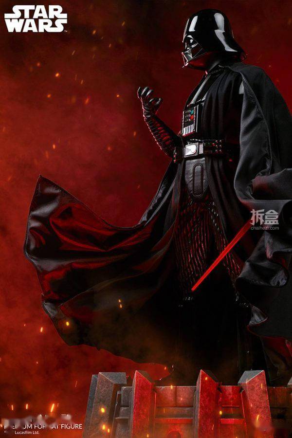 sideshow 星球大战 黑武士 达斯维达 darth vader 雕像