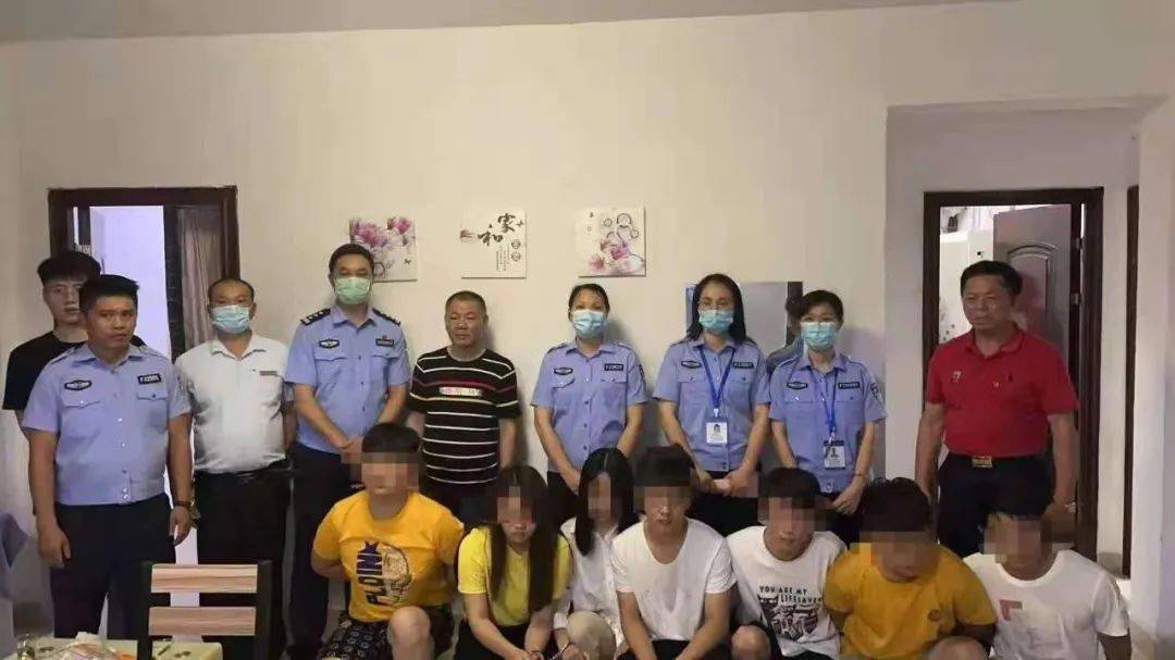 7人冒充美女网络诈骗,被警方当场抓获!