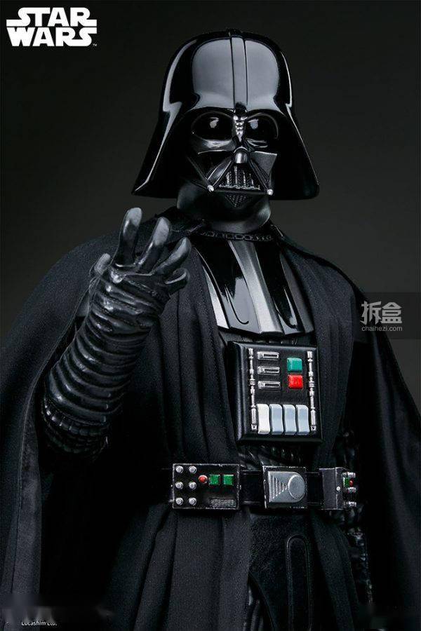 sideshow 星球大战 黑武士 达斯维达 darth vader 雕像