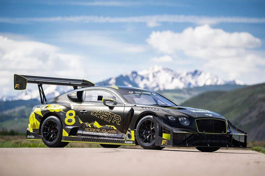 宾利 continental gt3 pikes peak 蓄势待