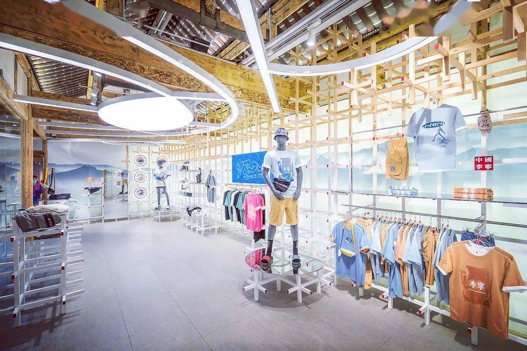 创意设计丨中国李宁首家城市主题概念店