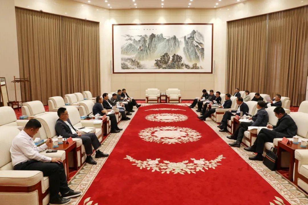 集宁区与北新建材集团及中筑科技公司,北京天益嘉华科技发展公司举行
