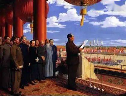 共产党团结,带领全国各族人民,对饱经战乱,风雨飘摇的中国进行建设