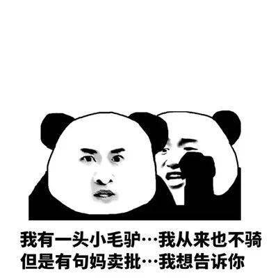 熊猫头斗图聊天表情包