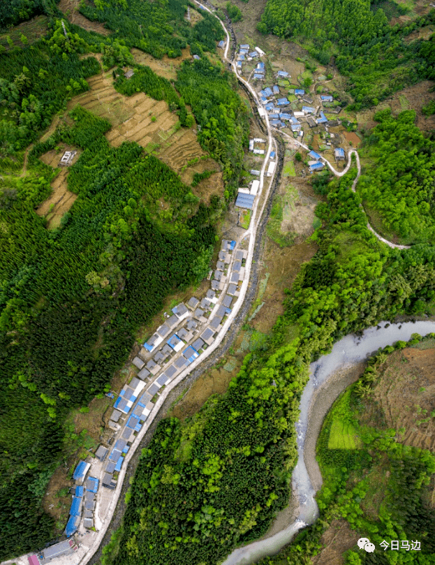 "六个100"献礼建党百年]之100张新村节选:美丽乡村巨变,幸福来_马边