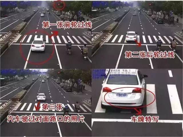 通常情况下,电子眼拍到 三张照片才会断定车辆存在闯红灯行为