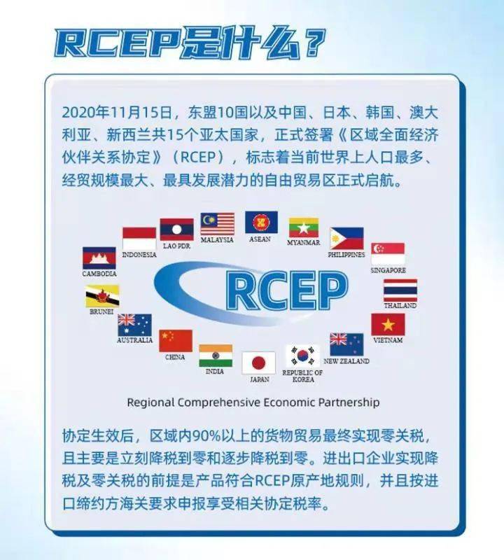 rcep政策解读这些重点知识请牢记