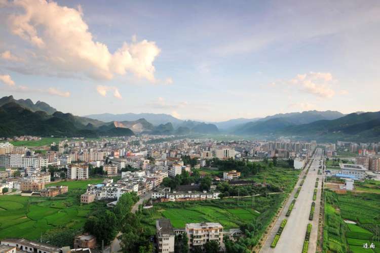 连南县城全景一览 连南民族自治县人民政府