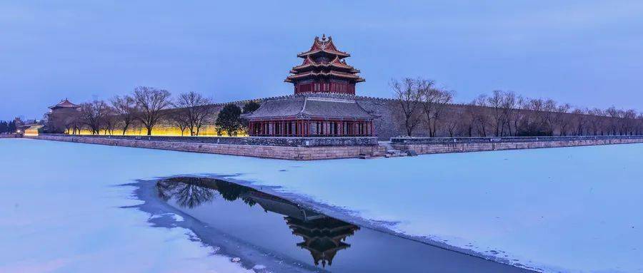 故宫角楼雪景