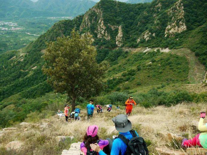 【徒步爬山】7月3日蓟县赤霞峪徒步爬山环穿