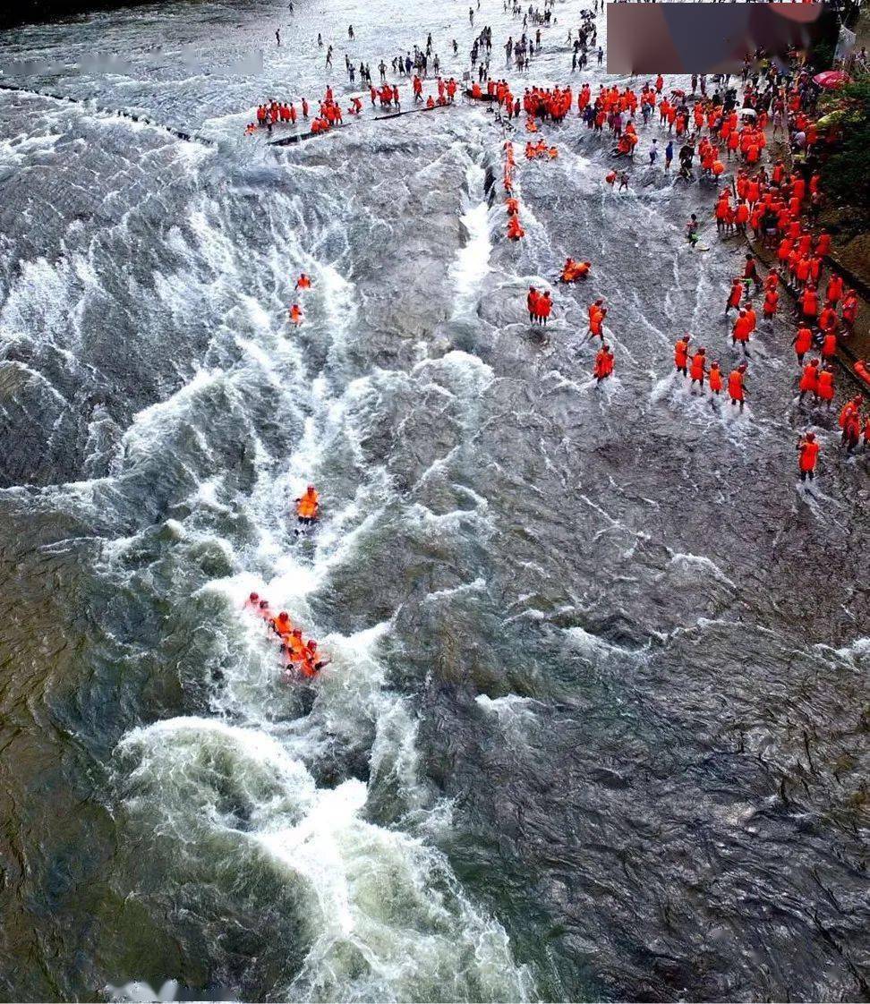 嗨玩白水洋山中有水出灵气，谷底有洋成奇观