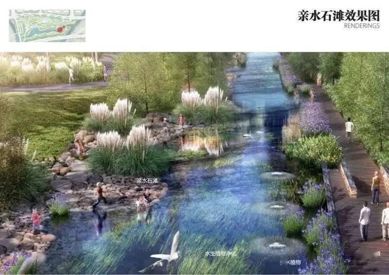 好消息经开区又将新增一大型湿地公园已动工建设批量景点效果图曝光