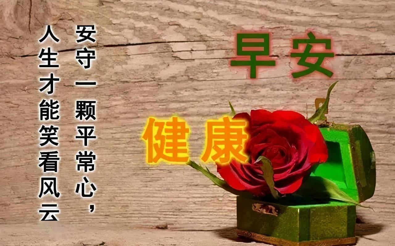 早安吉祥:相互祝福;平安健康,幸福永远,早安!好友们