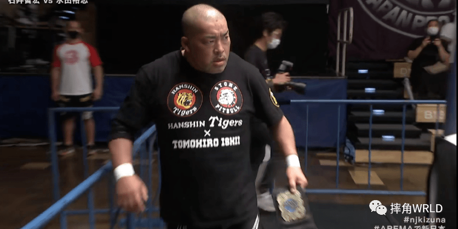 本周推荐比赛是njpw刚刚举办的kizuna road上石井智宏vs永田裕志,红网