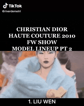 tiktok上走红的中国超模告诉