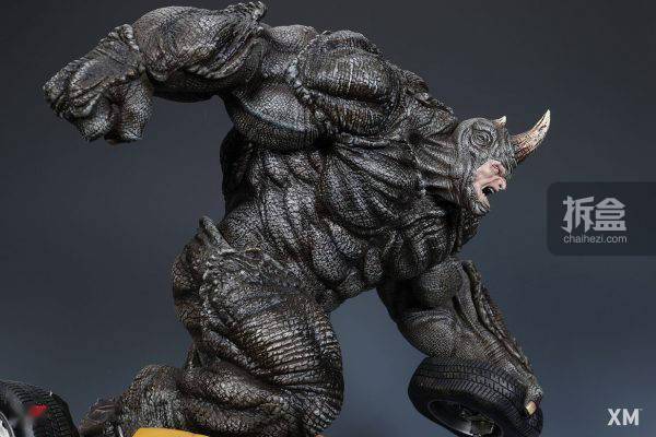 xm studios 1/4 漫威系列 犀牛人 rhino 雕像