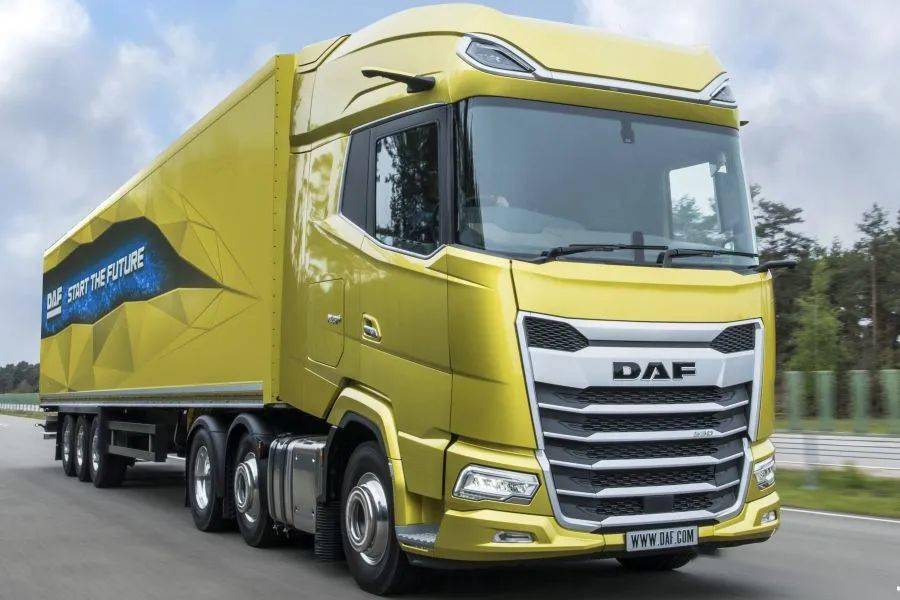 随着达夫新卡车系列的推出,该公司充分利用了欧洲关于卡车车辆长度的