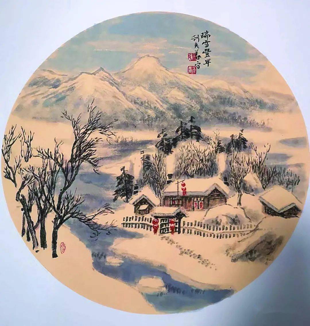 创作了100幅艺术精品,从不同角度抒发了对党对祖国对家乡的热爱,歌颂