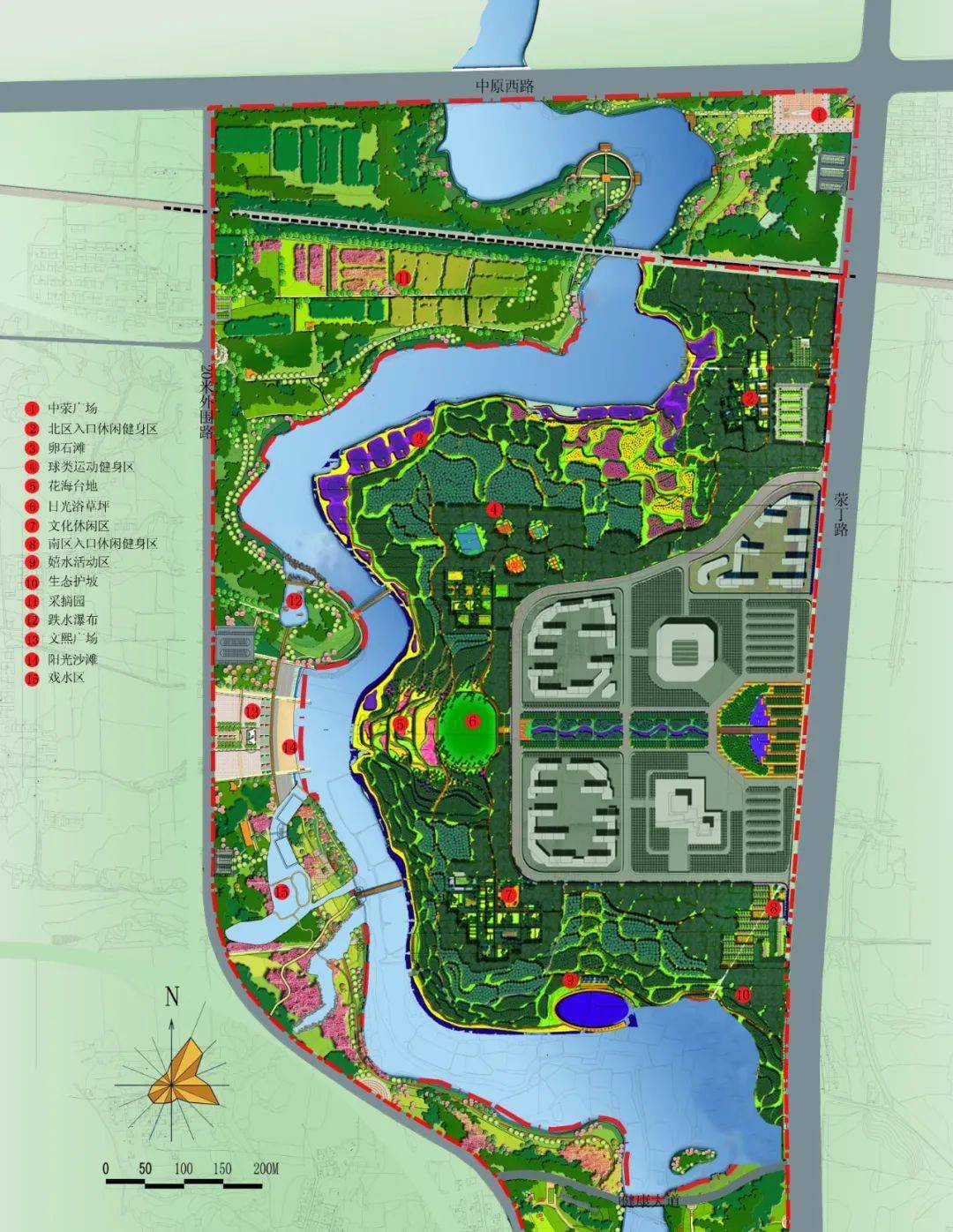 郑州索河郊野公园规划图▲郑州索河郊野公园 摄/周建功除了家门口