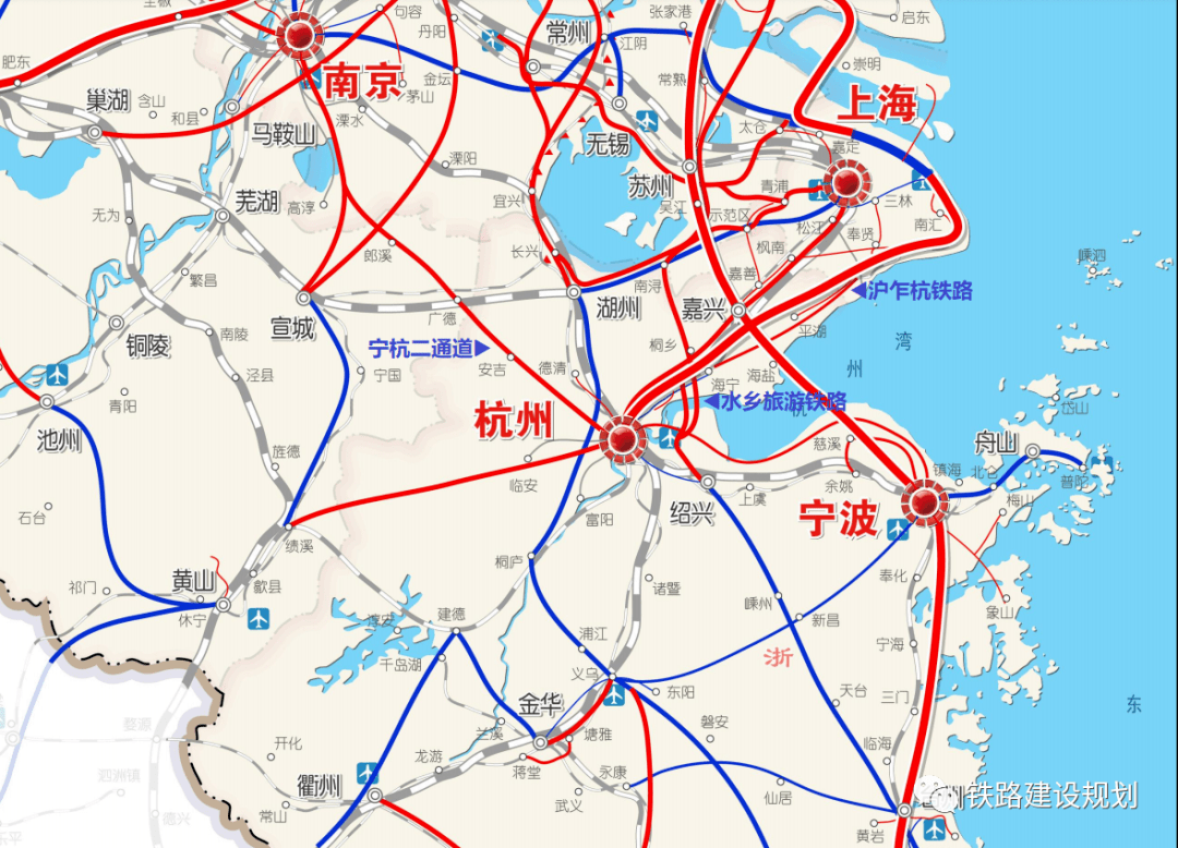 自南京高淳站,经安徽郎溪,广德,浙江安吉至杭州,设计时速350公里