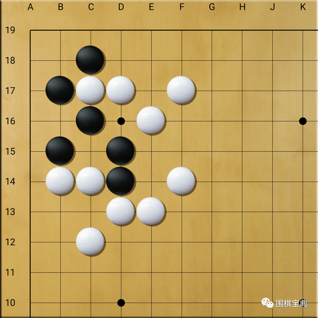 围棋手筋练习60白先围棋手筋题7月17日