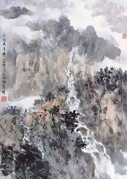 为山河立传替造化传神傅二石先生的山水画艺术