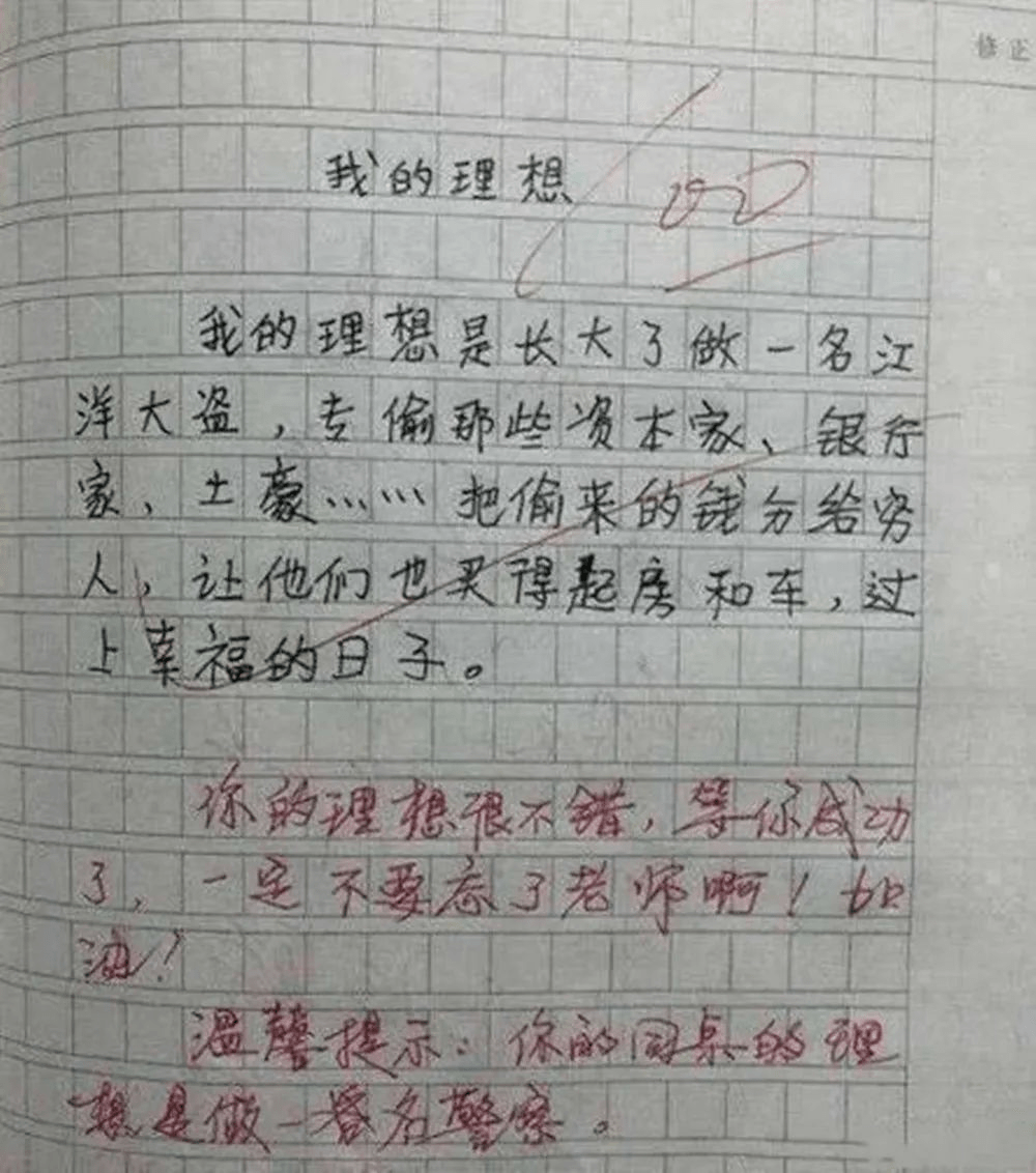 每日主题 | 关于我的理想的作文