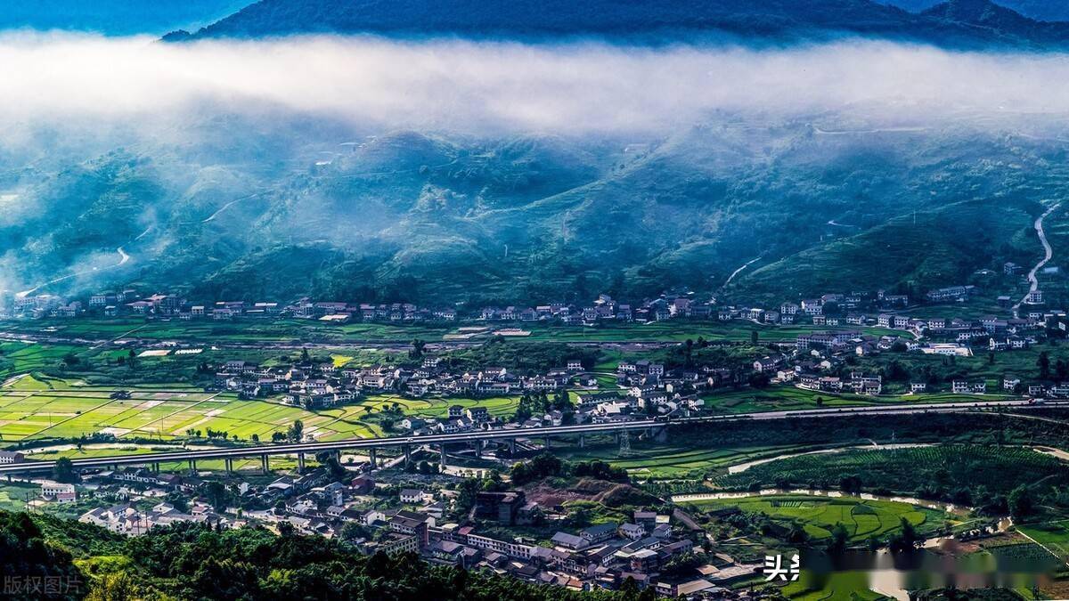 摄影组图重庆南川田园风光美恰似一幅富春山居美景