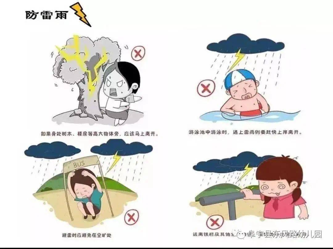 防汛不松懈 安全记心间—肥乡区第三幼儿园防汛安全小