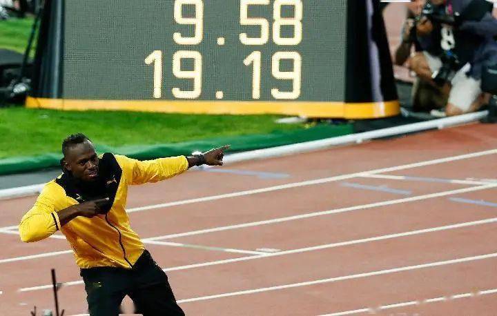 博尔特将人类百米跑的最快成绩暂时定格在9秒58