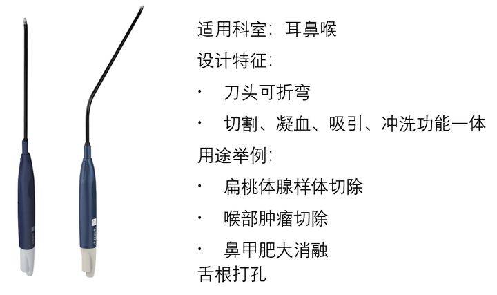 了耳鼻喉,运动医学,脊柱等科室的近百种不同类型的电极/等离子刀头