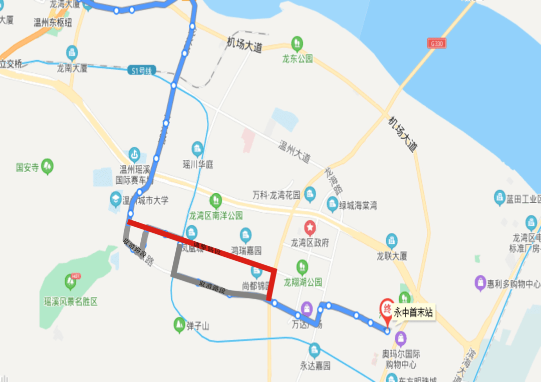 8月1日至2022年10月31日期间,环山北路龙湾段路将进行封照施工.