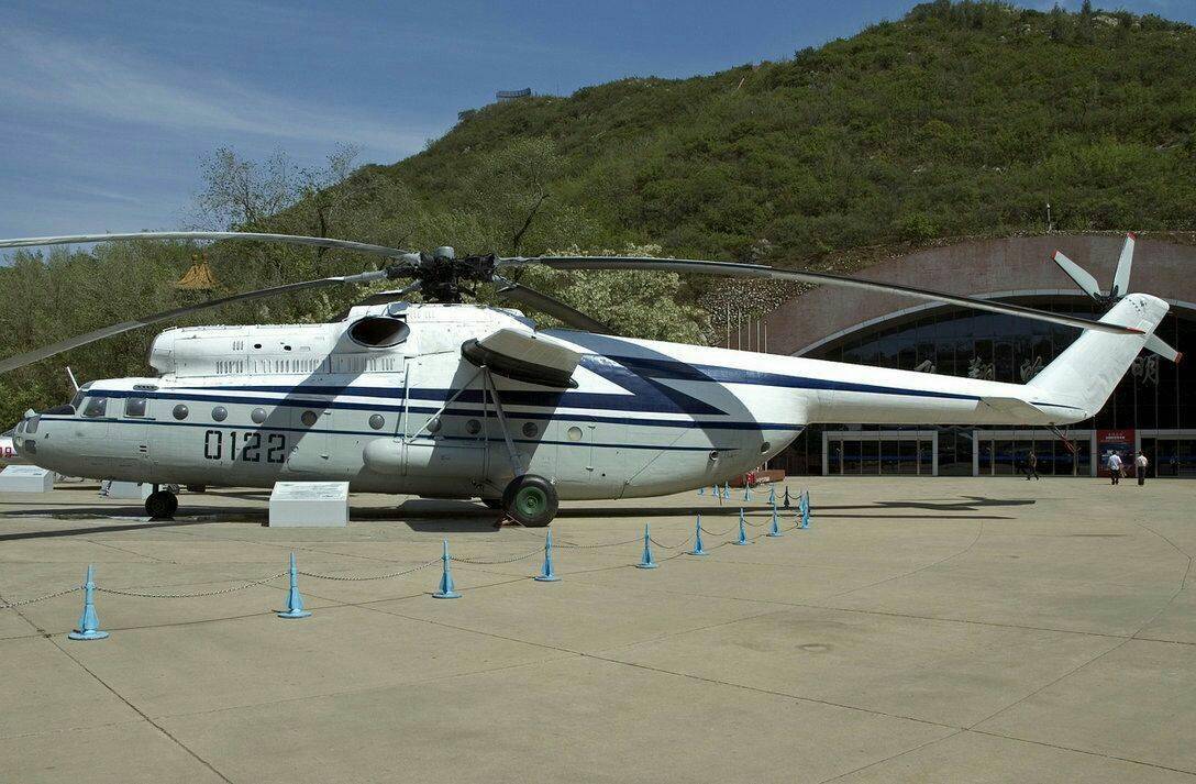 我军陆航学院有"大家伙",曾经用过的米6,重型直升机大